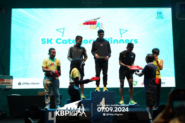Race photo from KBP City Run 2024