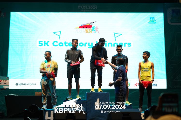 Race photo from KBP City Run 2024