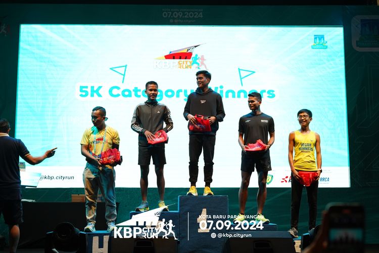 Race photo from KBP City Run 2024