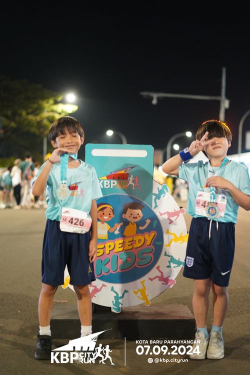 Race photo from KBP City Run 2024