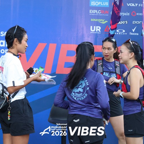 Race photo from Telkomsel MHM 2026 Vibes