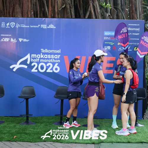 Race photo from Telkomsel MHM 2026 Vibes