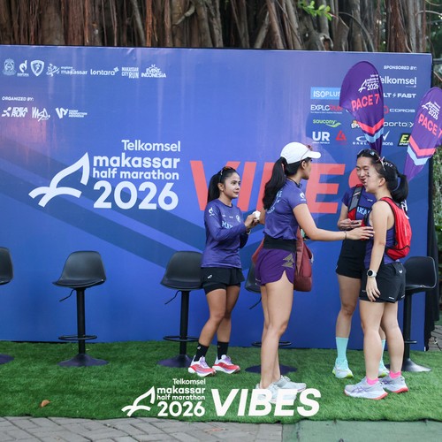 Race photo from Telkomsel MHM 2026 Vibes