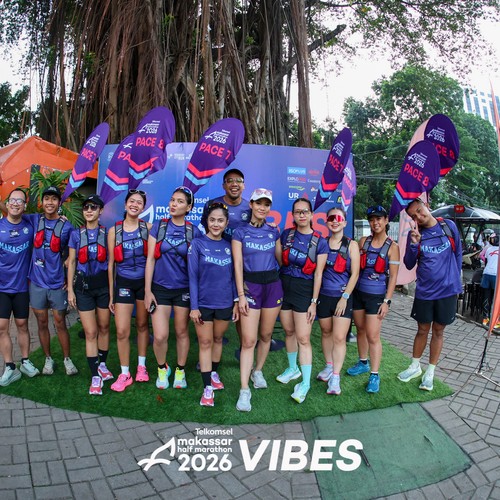 Race photo from Telkomsel MHM 2026 Vibes
