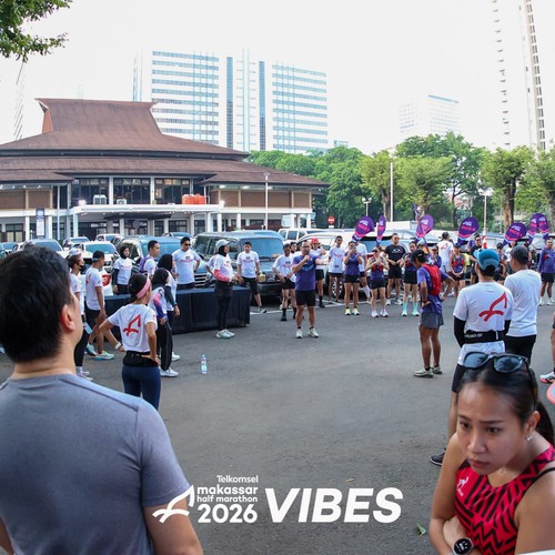 Race photo from Telkomsel MHM 2026 Vibes