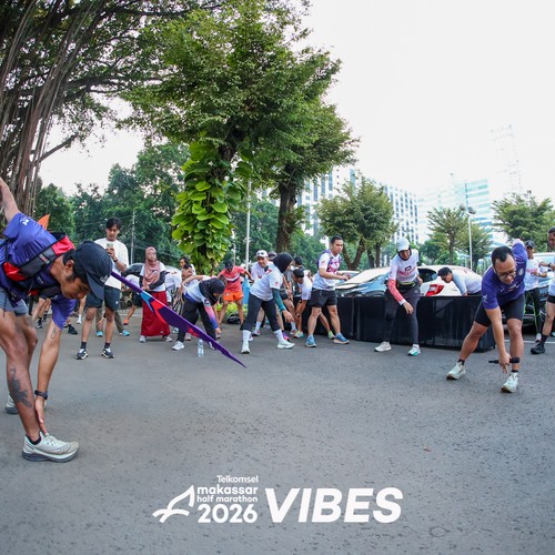 Race photo from Telkomsel MHM 2026 Vibes