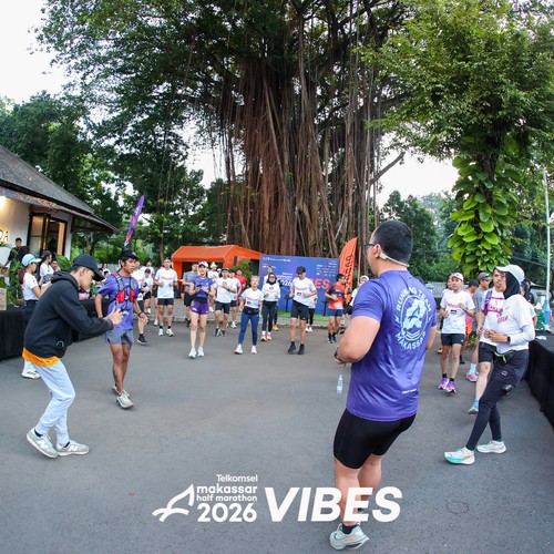 Race photo from Telkomsel MHM 2026 Vibes