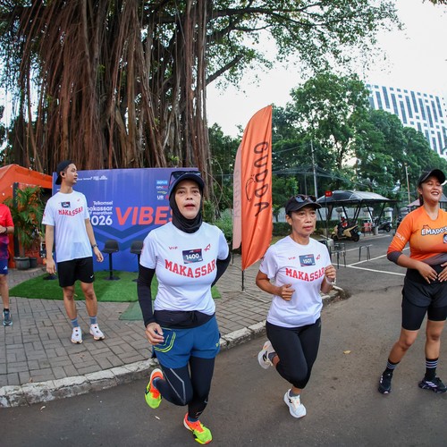 Race photo from Telkomsel MHM 2026 Vibes