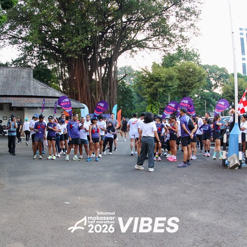 Race photo from Telkomsel MHM 2026 Vibes