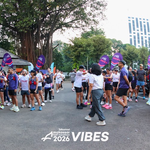 Race photo from Telkomsel MHM 2026 Vibes