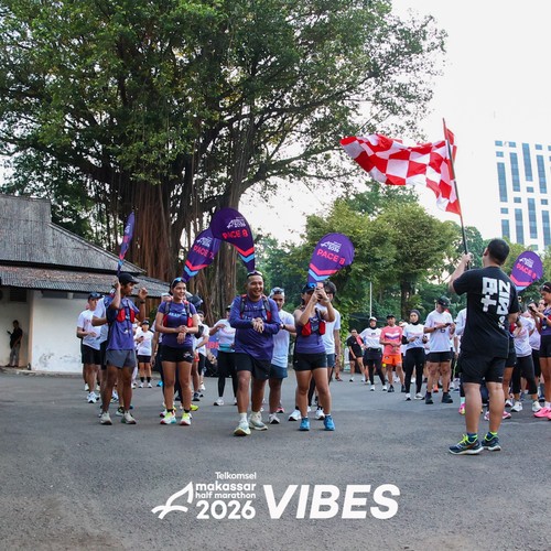 Race photo from Telkomsel MHM 2026 Vibes