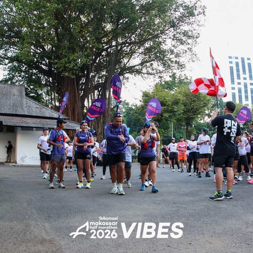 Race photo from Telkomsel MHM 2026 Vibes