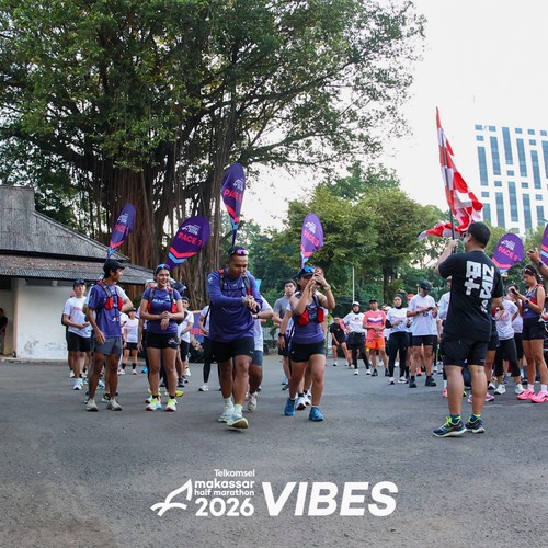 Race photo from Telkomsel MHM 2026 Vibes