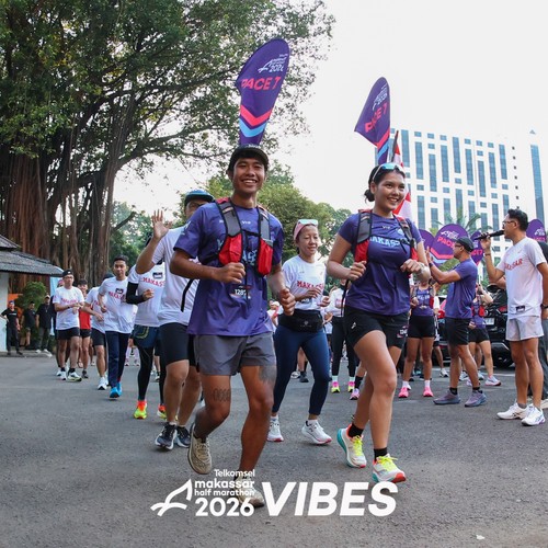 Race photo from Telkomsel MHM 2026 Vibes