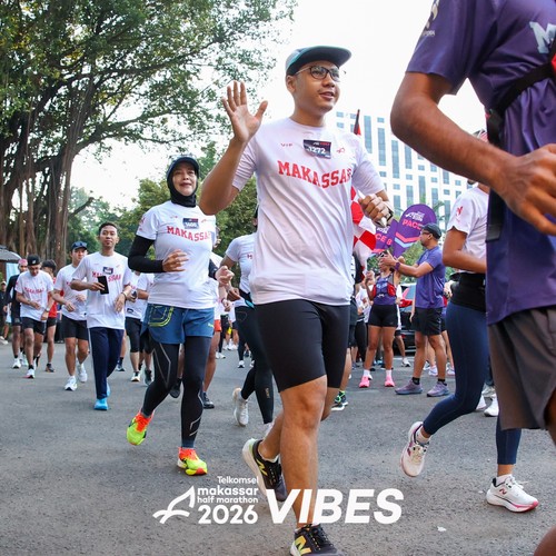Race photo from Telkomsel MHM 2026 Vibes
