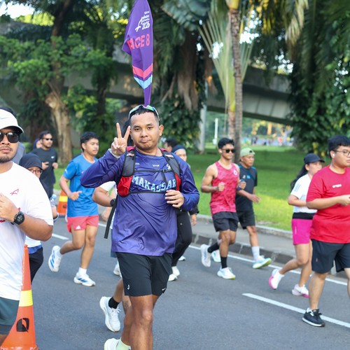 Race photo from Telkomsel MHM 2026 Vibes