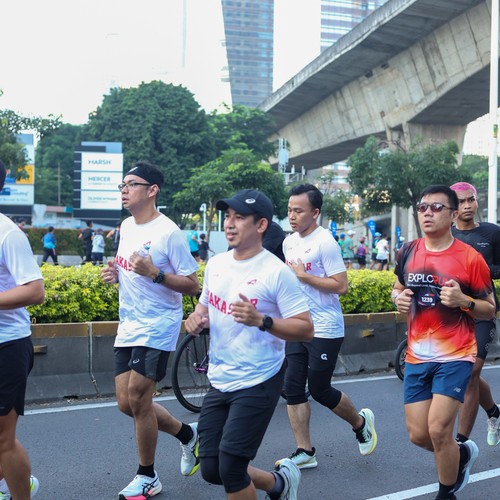 Race photo from Telkomsel MHM 2026 Vibes