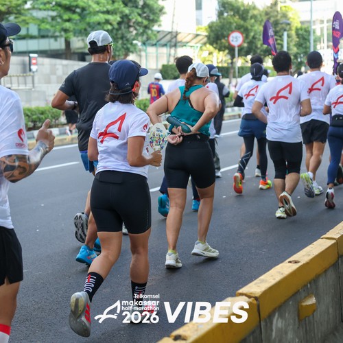 Race photo from Telkomsel MHM 2026 Vibes