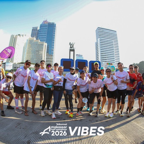 Race photo from Telkomsel MHM 2026 Vibes
