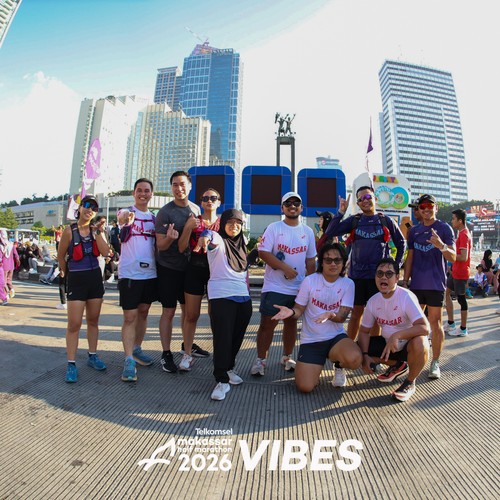 Race photo from Telkomsel MHM 2026 Vibes