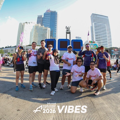 Race photo from Telkomsel MHM 2026 Vibes