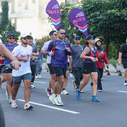 Race photo from Telkomsel MHM 2026 Vibes