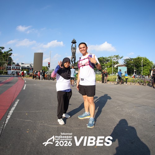 Race photo from Telkomsel MHM 2026 Vibes