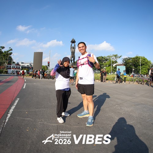 Race photo from Telkomsel MHM 2026 Vibes