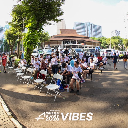 Race photo from Telkomsel MHM 2026 Vibes