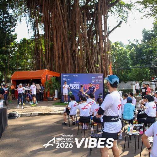 Race photo from Telkomsel MHM 2026 Vibes