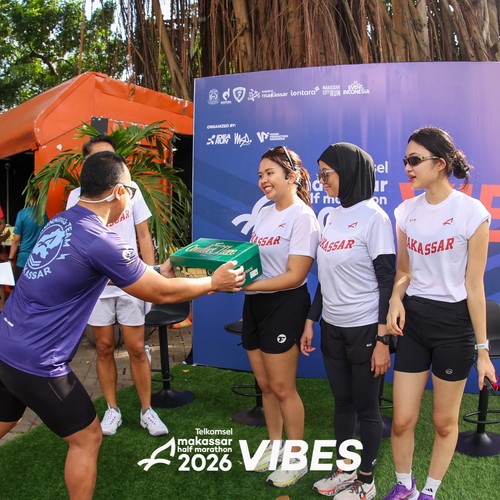 Race photo from Telkomsel MHM 2026 Vibes