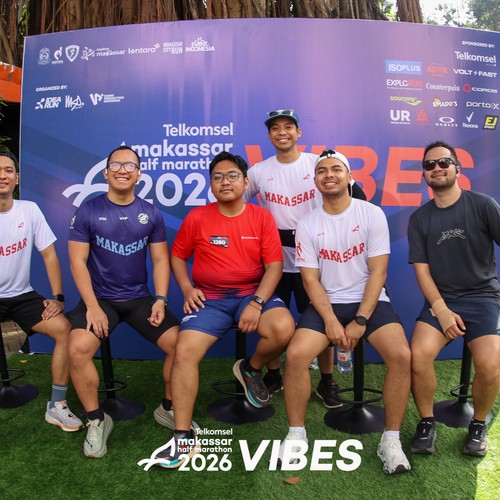 Race photo from Telkomsel MHM 2026 Vibes
