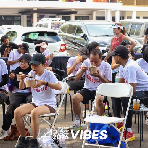 Race photo from Telkomsel MHM 2026 Vibes