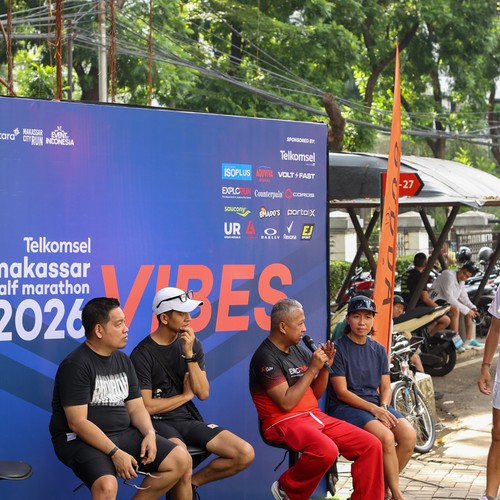 Race photo from Telkomsel MHM 2026 Vibes