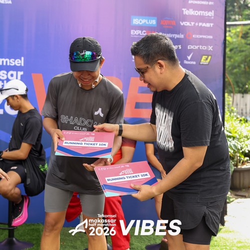 Race photo from Telkomsel MHM 2026 Vibes