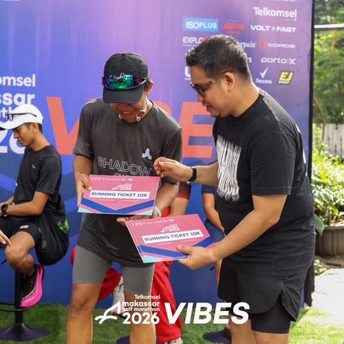Race photo from Telkomsel MHM 2026 Vibes