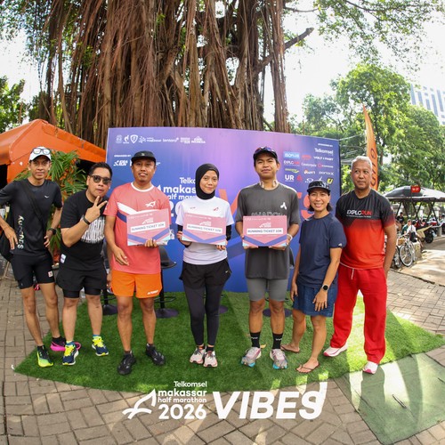 Race photo from Telkomsel MHM 2026 Vibes