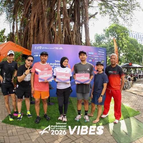 Race photo from Telkomsel MHM 2026 Vibes