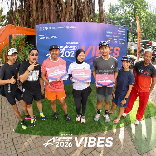 Race photo from Telkomsel MHM 2026 Vibes