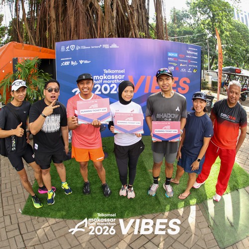 Race photo from Telkomsel MHM 2026 Vibes