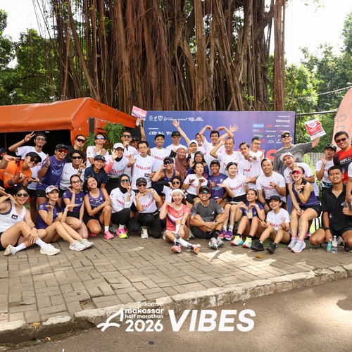Race photo from Telkomsel MHM 2026 Vibes