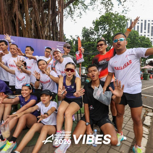 Race photo from Telkomsel MHM 2026 Vibes