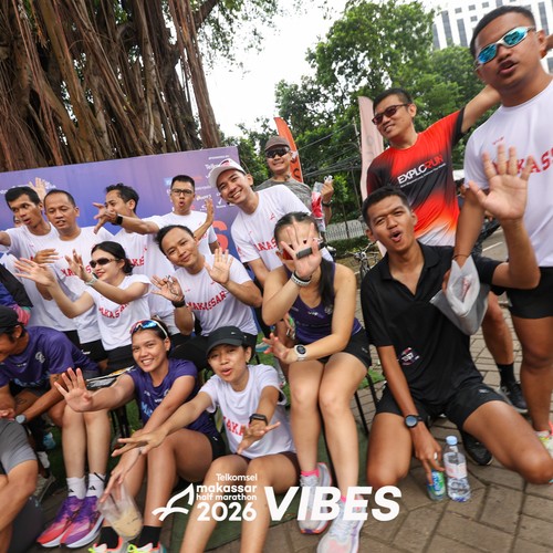 Race photo from Telkomsel MHM 2026 Vibes
