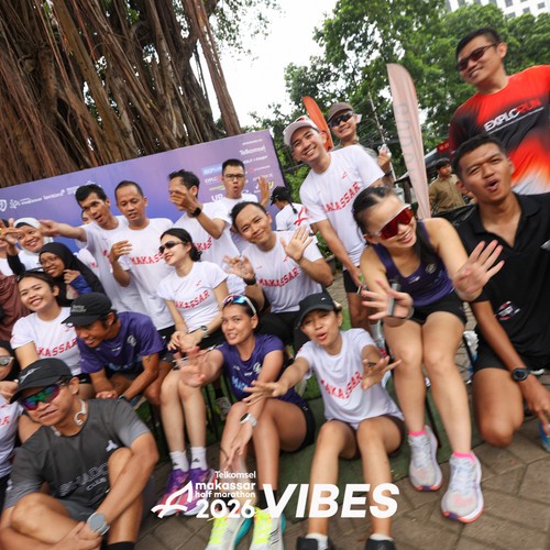 Race photo from Telkomsel MHM 2026 Vibes