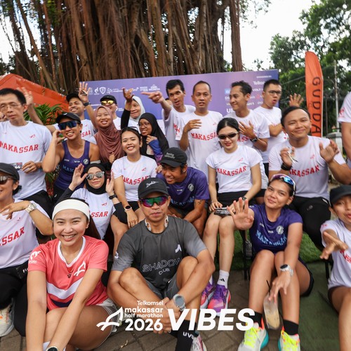 Race photo from Telkomsel MHM 2026 Vibes
