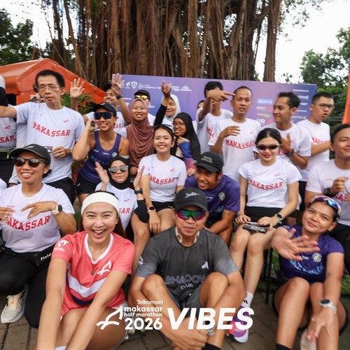 Race photo from Telkomsel MHM 2026 Vibes