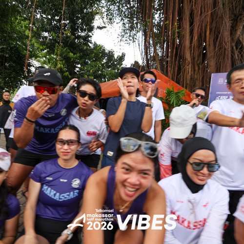 Race photo from Telkomsel MHM 2026 Vibes