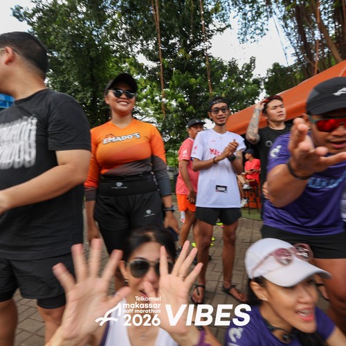 Race photo from Telkomsel MHM 2026 Vibes