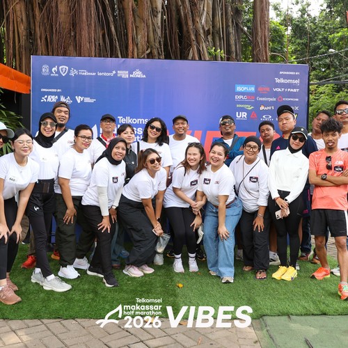 Race photo from Telkomsel MHM 2026 Vibes