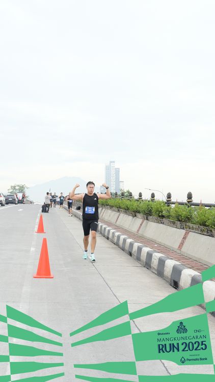 Race photo from Mangkunegaran Run 2025